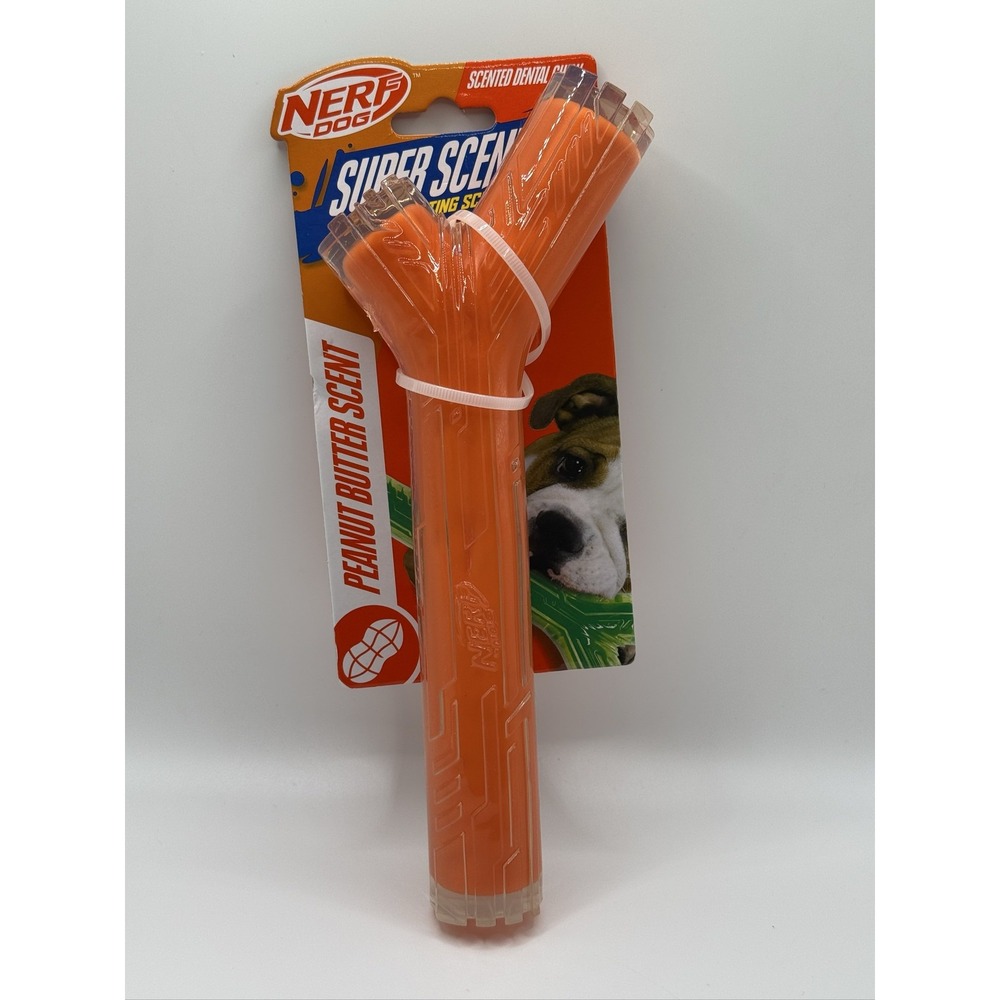 Nerf Dog Super Scent NF-9680 Peanut Butter Scented Dental Chew